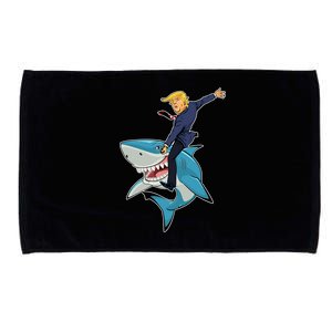 Donald Trump Shark President Microfiber Hand Towel