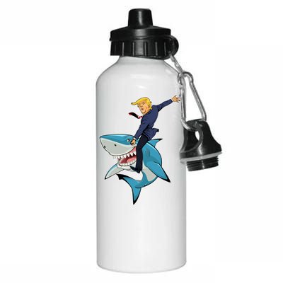 Donald Trump Shark President Aluminum Water Bottle