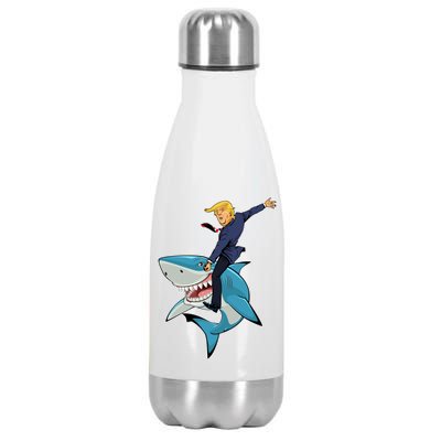 Donald Trump Shark President Stainless Steel Insulated Water Bottle