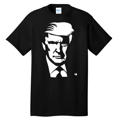 Donald Trump Silhouette Tall T-Shirt