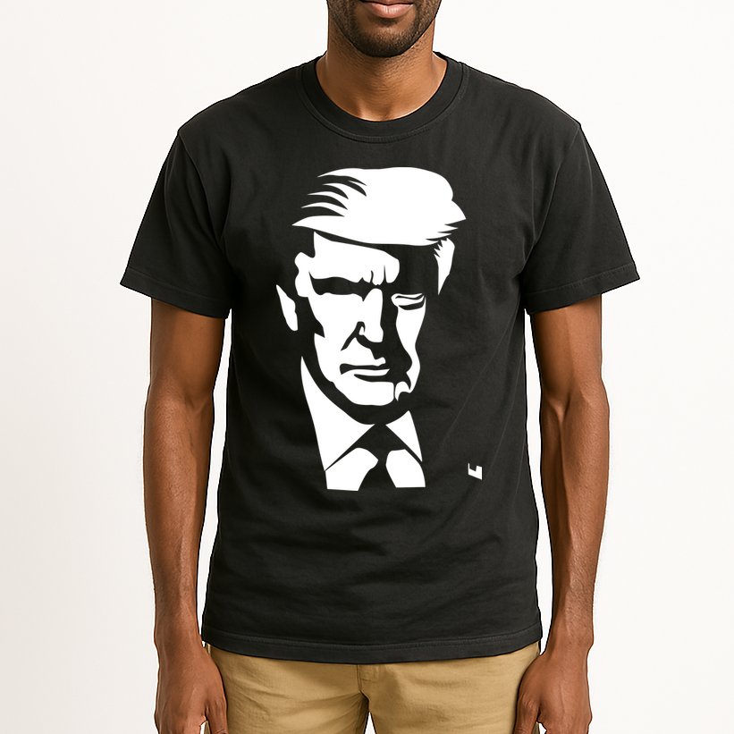 Donald Trump Silhouette Tall T-Shirt