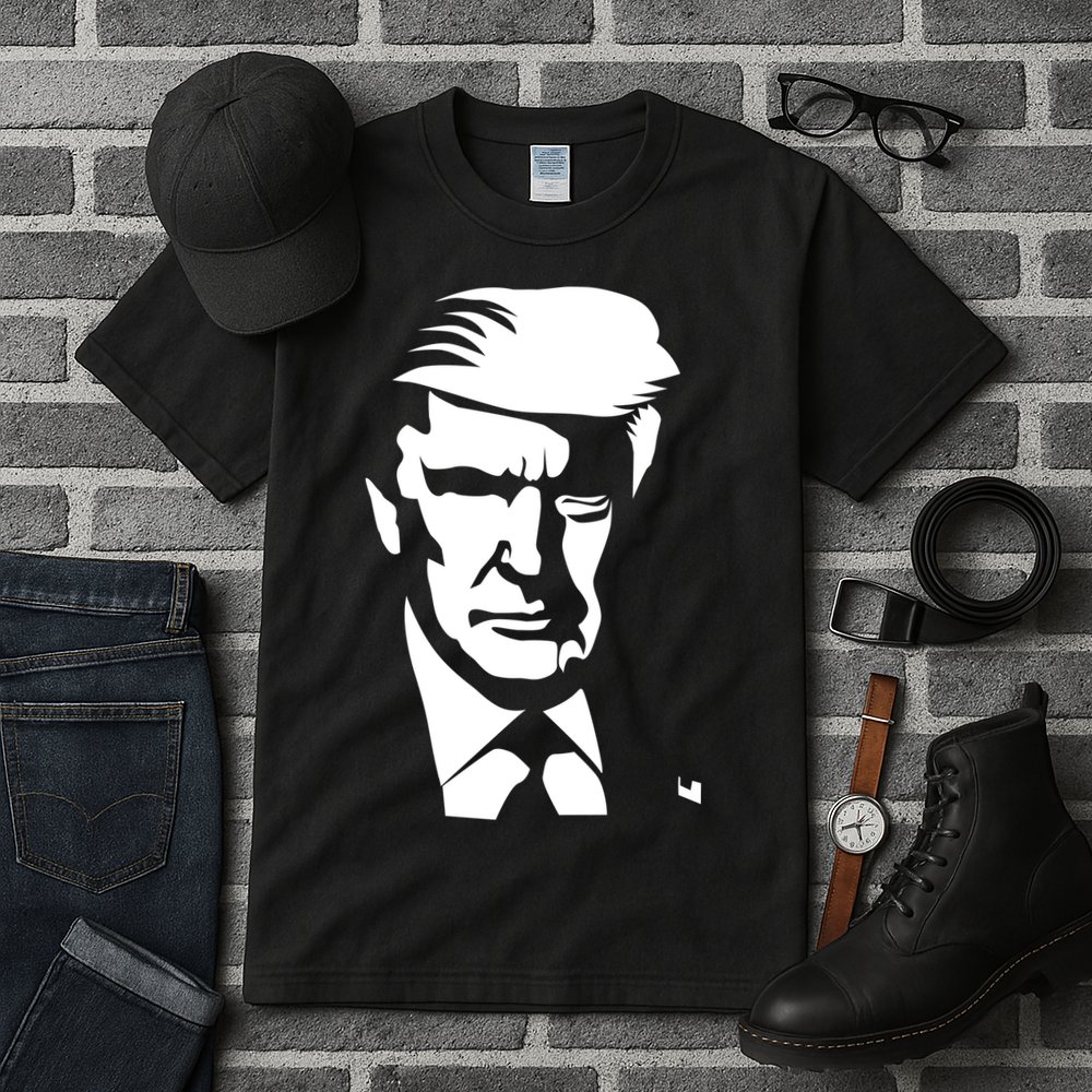 Donald Trump Silhouette Tall T-Shirt