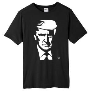 Donald Trump Silhouette Tall Fusion ChromaSoft Performance T-Shirt