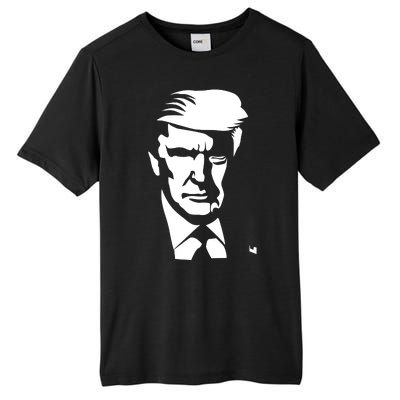 Donald Trump Silhouette Tall Fusion ChromaSoft Performance T-Shirt