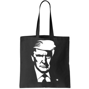 Donald Trump Silhouette Tote Bag