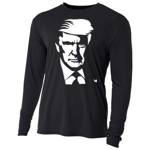 Donald Trump Silhouette Cooling Performance Long Sleeve Crew