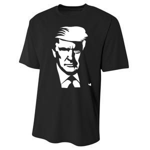 Donald Trump Silhouette Performance Sprint T-Shirt