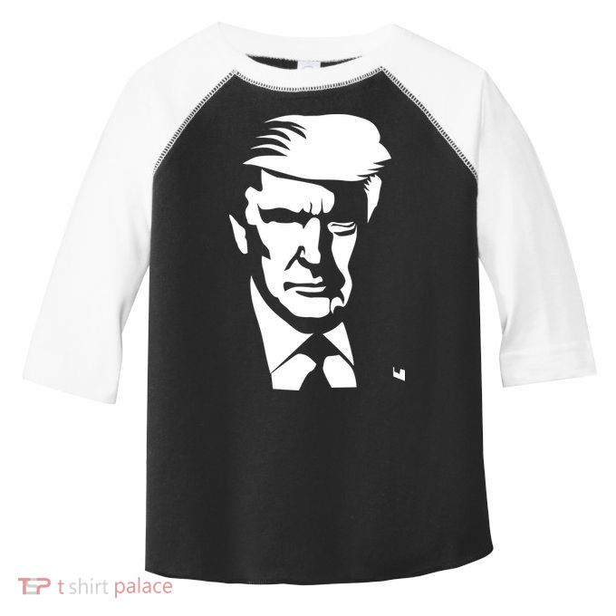 Donald Trump Silhouette Toddler Fine Jersey T-Shirt