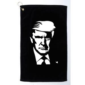 Donald Trump Silhouette Platinum Collection Golf Towel