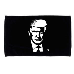 Donald Trump Silhouette Microfiber Hand Towel