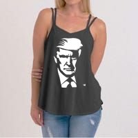 Donald Trump Silhouette Women's Strappy Tank