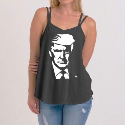 Donald Trump Silhouette Women's Strappy Tank