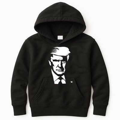 Donald Trump Silhouette Kids Hoodie