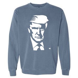 Donald Trump Silhouette Garment-Dyed Sweatshirt