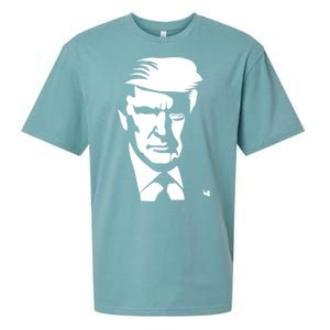 Donald Trump Silhouette Sueded Cloud Jersey T-Shirt