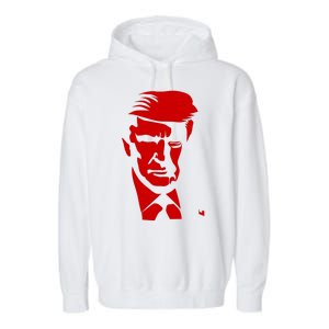 Donald Trump Silhouette Garment-Dyed Fleece Hoodie