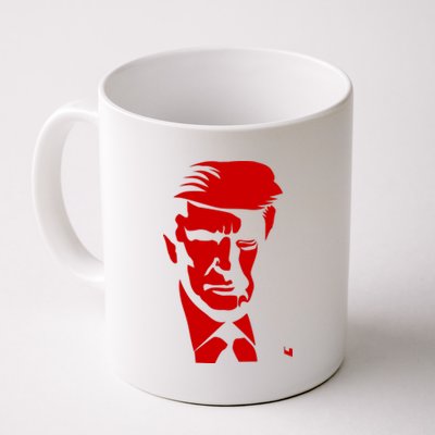 Donald Trump Silhouette Coffee Mug