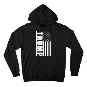 Donald Trump Simple Flag Hoodie