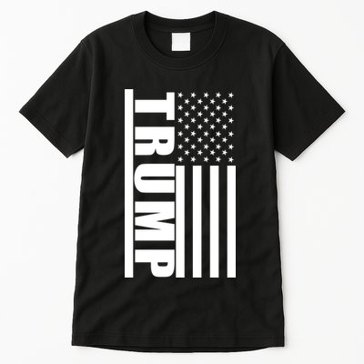 Donald Trump Simple Flag Tall T-Shirt