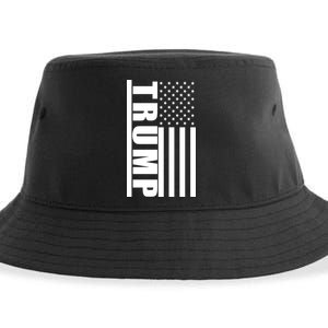 Donald Trump Simple Flag Sustainable Bucket Hat