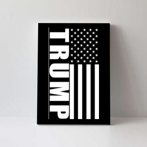 Donald Trump Simple Flag Canvas