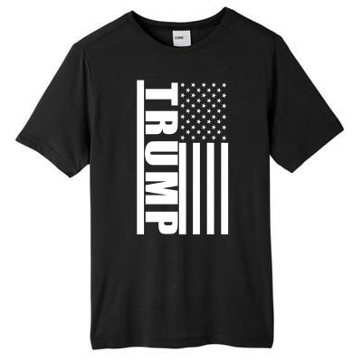 Donald Trump Simple Flag Tall Fusion ChromaSoft Performance T-Shirt