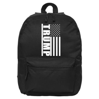 Donald Trump Simple Flag 16 in Basic Backpack