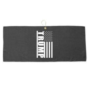 Donald Trump Simple Flag Large Microfiber Waffle Golf Towel