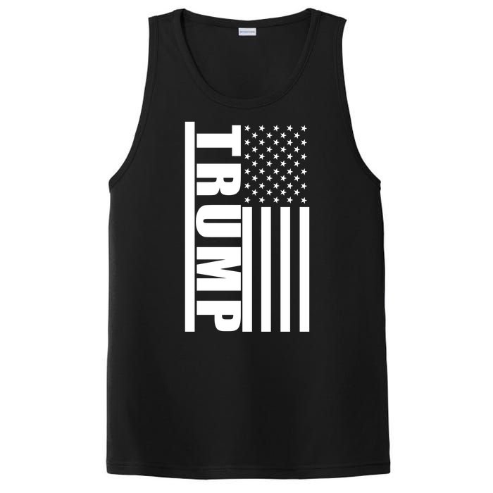 Donald Trump Simple Flag PosiCharge Competitor Tank