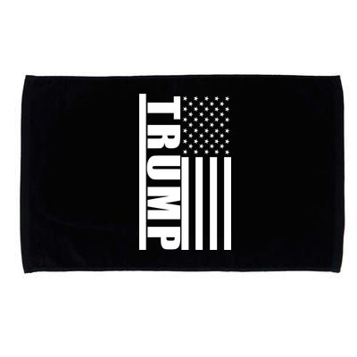 Donald Trump Simple Flag Microfiber Hand Towel