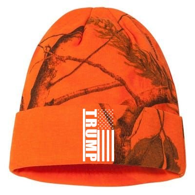 Donald Trump Simple Flag Kati Licensed 12" Camo Beanie