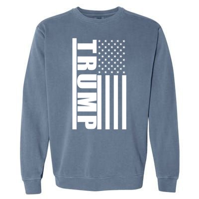 Donald Trump Simple Flag Garment-Dyed Sweatshirt