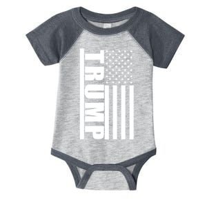 Donald Trump Simple Flag Infant Baby Jersey Bodysuit