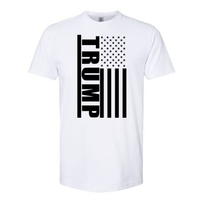 Donald Trump Simple Flag Softstyle CVC T-Shirt