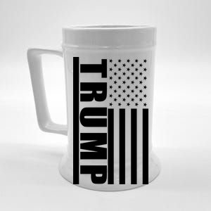 Donald Trump Simple Flag Beer Stein