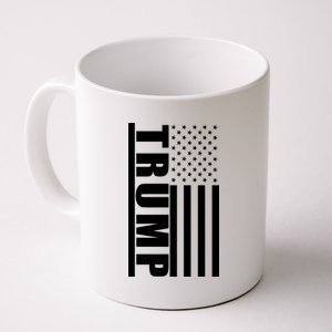 Donald Trump Simple Flag Coffee Mug