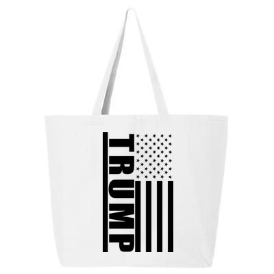 Donald Trump Simple Flag 25L Jumbo Tote