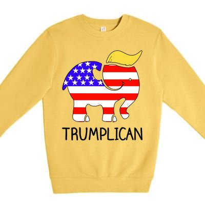 Donald Trump Trumplican 2020 Election Premium Crewneck Sweatshirt