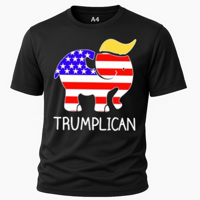 Donald Trump Trumplican 2020 Election Cooling Performance Crew T-Shirt