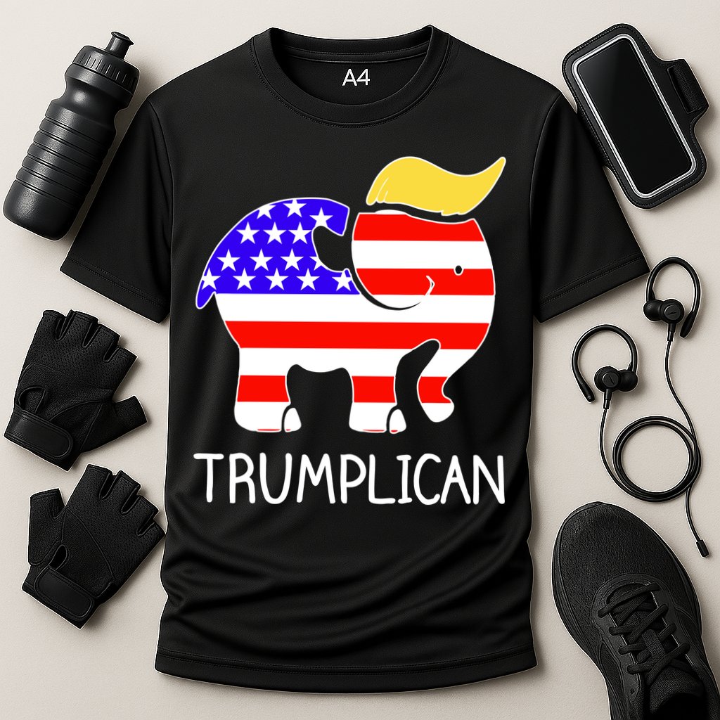 Donald Trump Trumplican 2020 Election Cooling Performance Crew T-Shirt