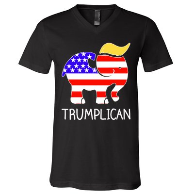 Donald Trump Trumplican 2020 Election V-Neck T-Shirt