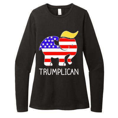 Donald Trump Trumplican 2020 Election Womens CVC Long Sleeve Shirt