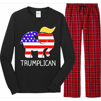 Donald Trump Trumplican 2020 Election Long Sleeve Pajama Set