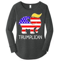 Donald Trump Trumplican 2020 Election Women's Perfect Tri Tunic Long Sleeve Shirt