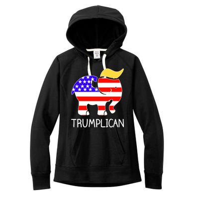 Donald Trump Trumplican 2020 Election Women's Fleece Hoodie