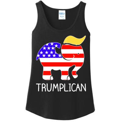 Donald Trump Trumplican 2020 Election Ladies Essential Tank