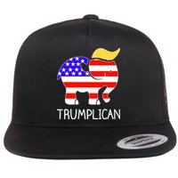 Donald Trump Trumplican 2020 Election Flat Bill Trucker Hat