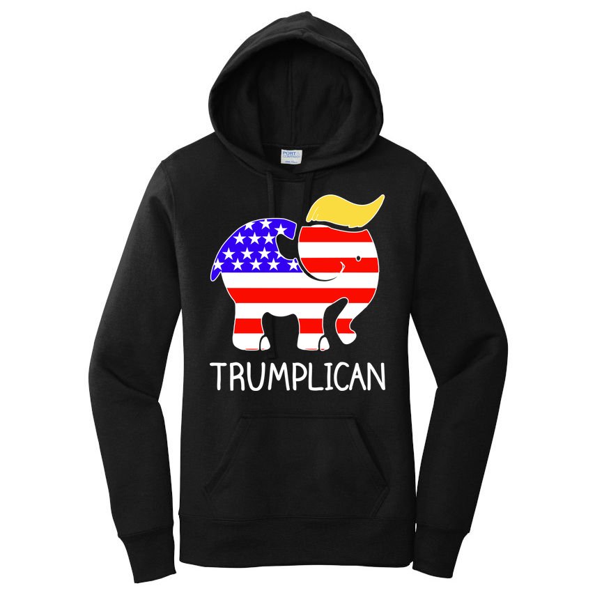 Donald Trump Trumplican 2020 Election Women's Pullover Hoodie