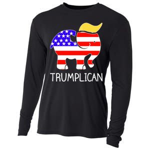 Donald Trump Trumplican 2020 Election Cooling Performance Long Sleeve Crew