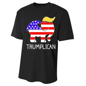 Donald Trump Trumplican 2020 Election Performance Sprint T-Shirt